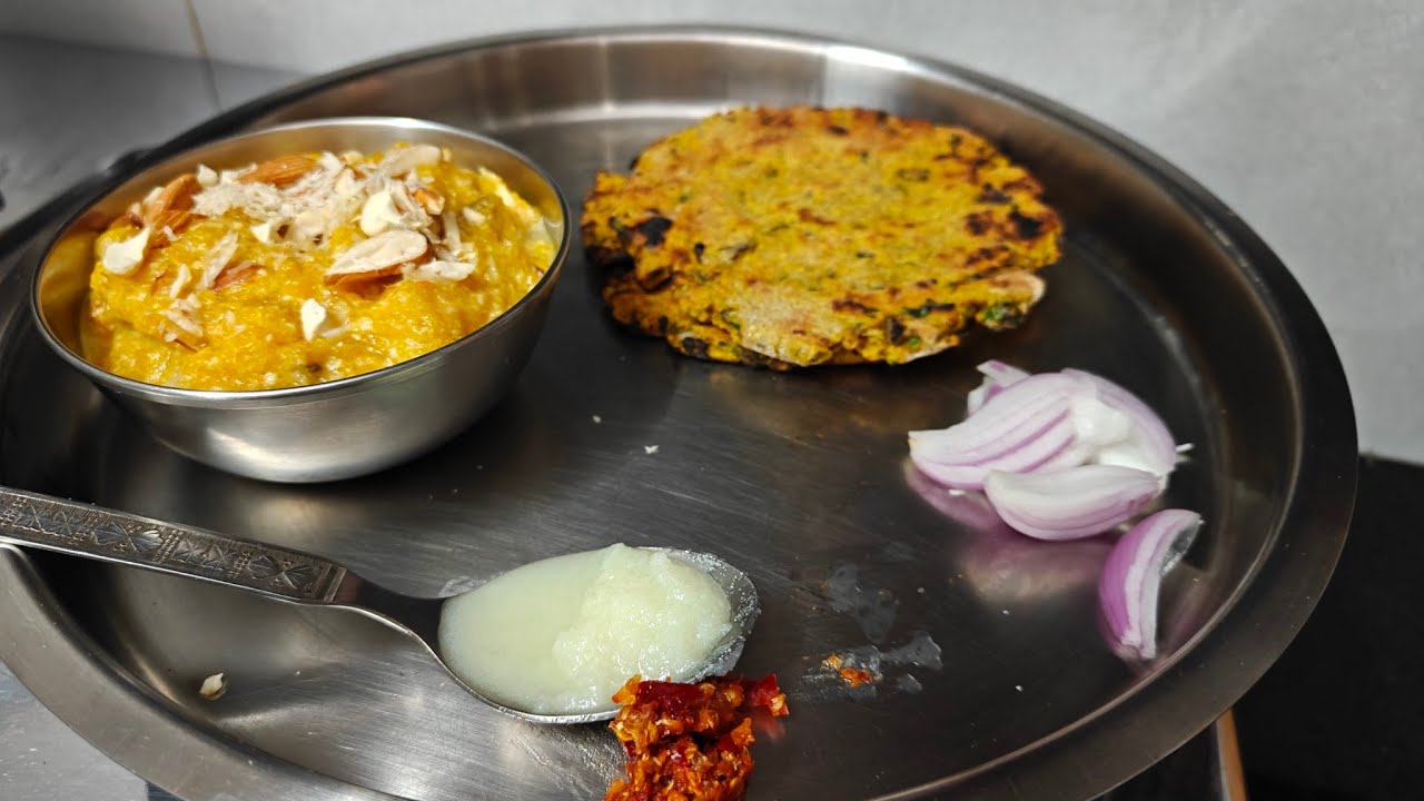 Suman's Kitchen is live में बना हेल्दी मिक्सी रोटी लहसुन की चटनी/और पका कद्दू का हलवा #recipe 🙏