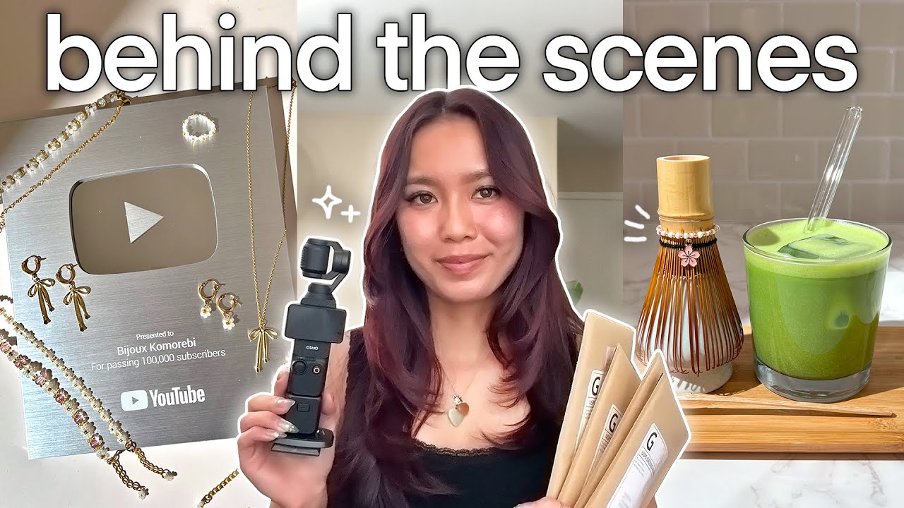 daily routine of a UGC Creator & Jewelry Biz Owner 📸 work day bts + filming tips
