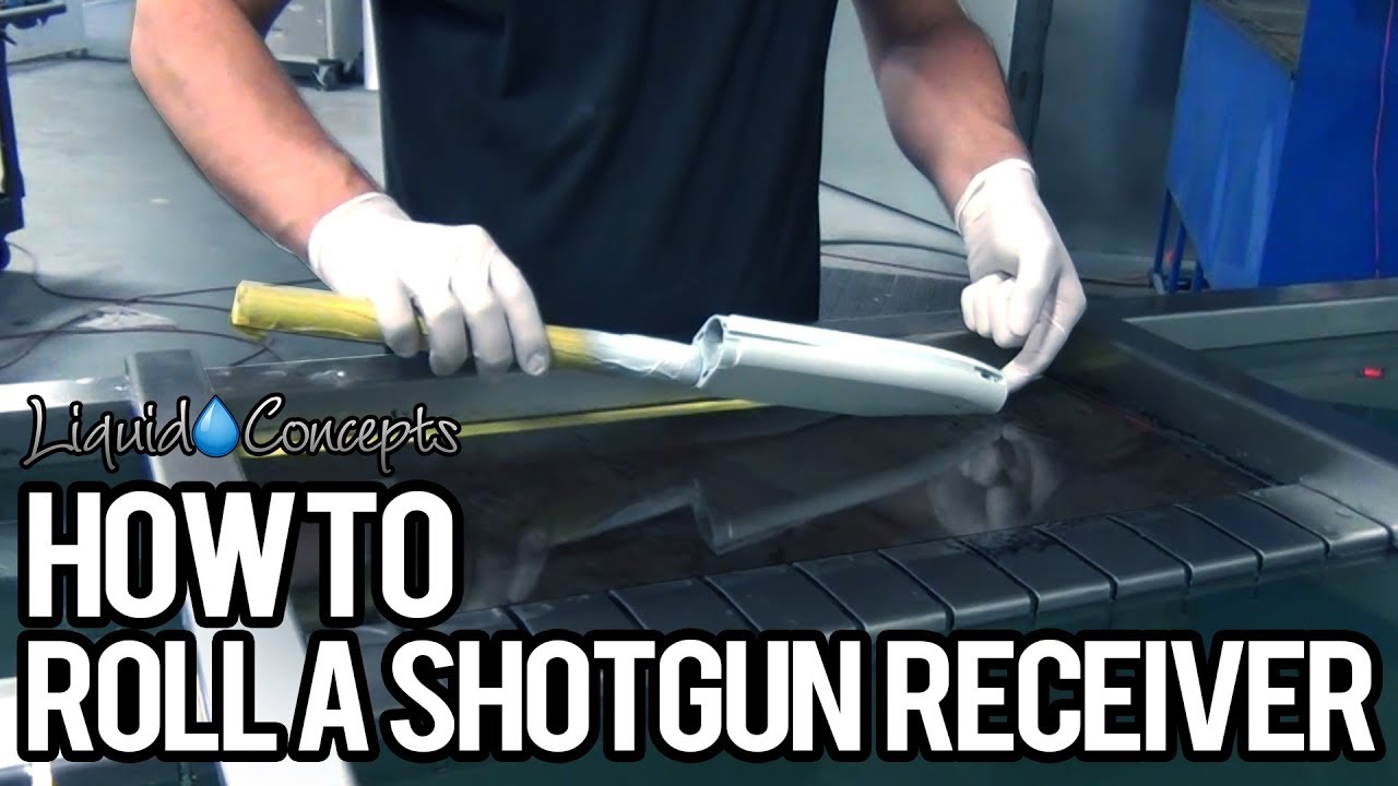 HOW TO HYDRO DIP A SHOTGUN RECEIVER  | Liquid Concepts | Weekly Tips and Tricks