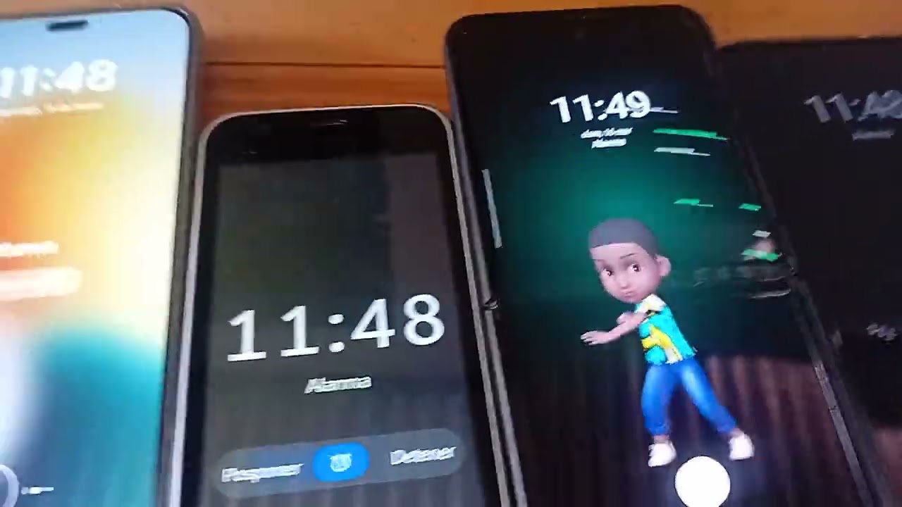 Alarm clock Honor 200 lite + Nokia One + Samsung + Vivo