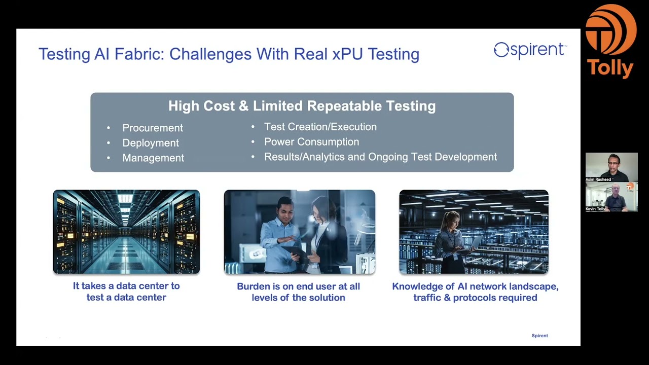 Testing Networks for AI: Spirent’s Perspective on Testing Challenges & Solutions