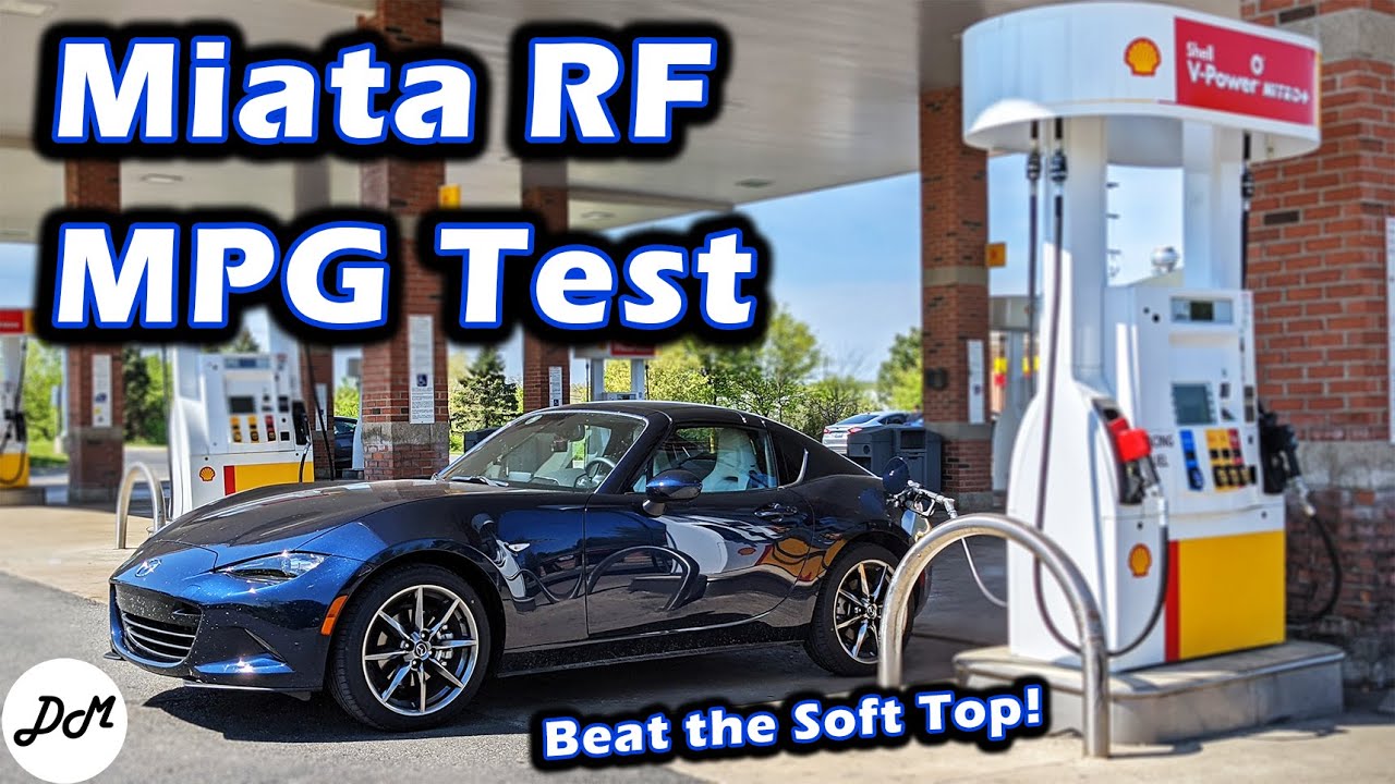 2021 Mazda MX-5 Miata RF – MPG Test | Real-world Highway Range