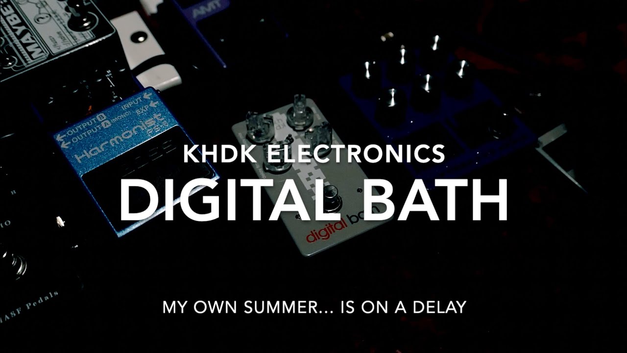 KHDK Electronics Digital Bath ~ Baritone Guitar demo