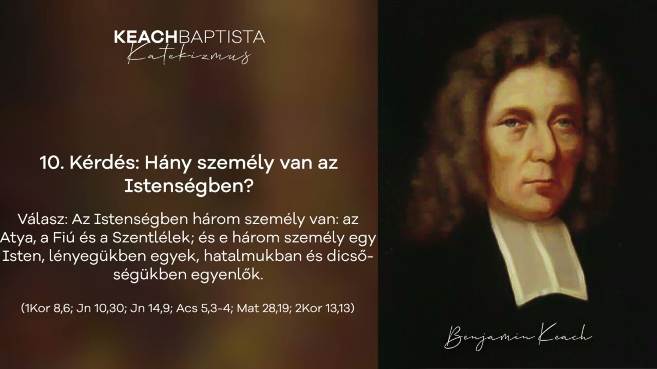 Baptista katekizmus - 10. kérdés