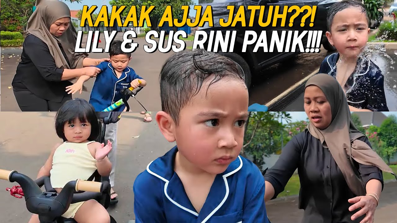 OLAHRAGA PAGI!!! CIPUNG & LILY SEPEDAAN KELILING ANDARA!!!
