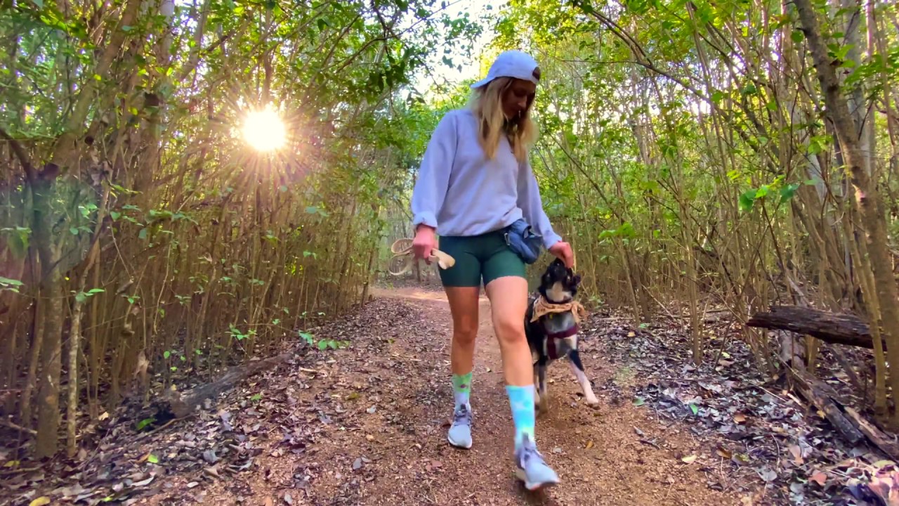 [4K] Indigo Hikes Jain Lane Trail in East Austin, Tx