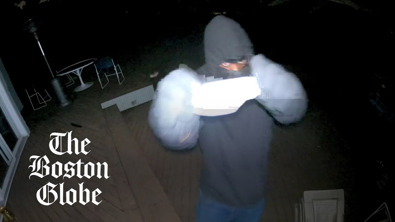 Armed home invasion suspects caught on camera in Brookline