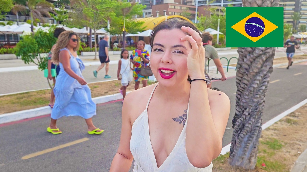 브라질 길거리 음식🇧🇷 Comida de rua na Beira-Mar de Fortaleza