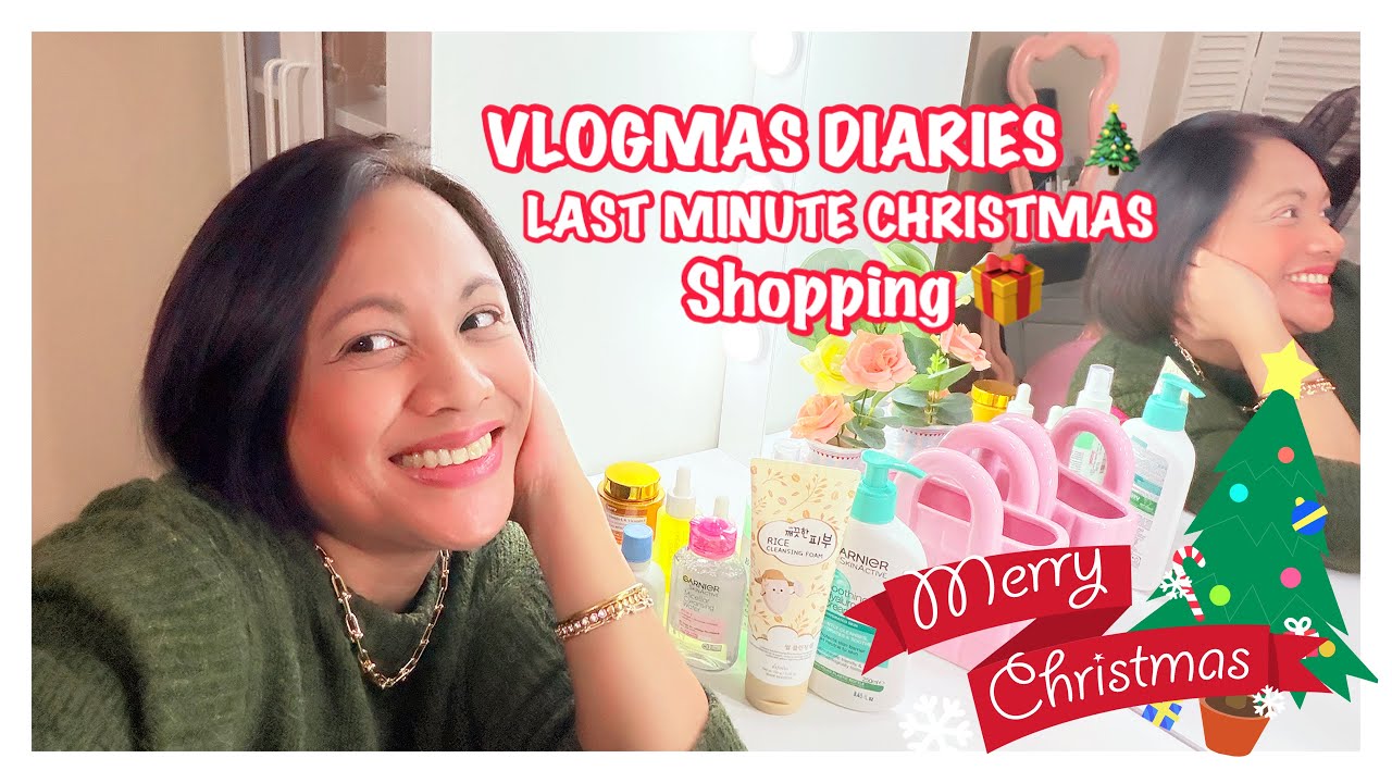 Living in America🇺🇸/VLOGMAS DIARIES Last Minute Christmas Shopping 🎁🎄⛄️🎉