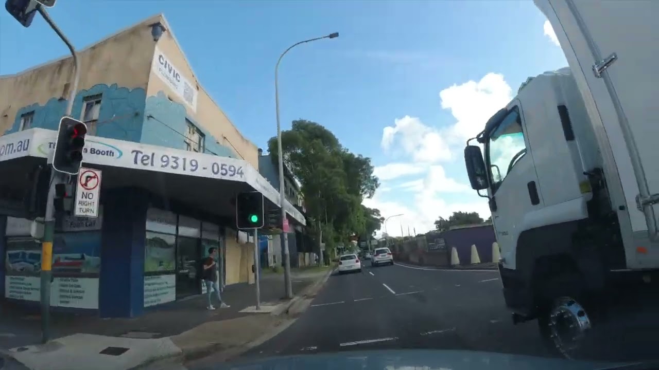 Waterloo - Kings Cross | Realtime Driving | Sydney | April 2023