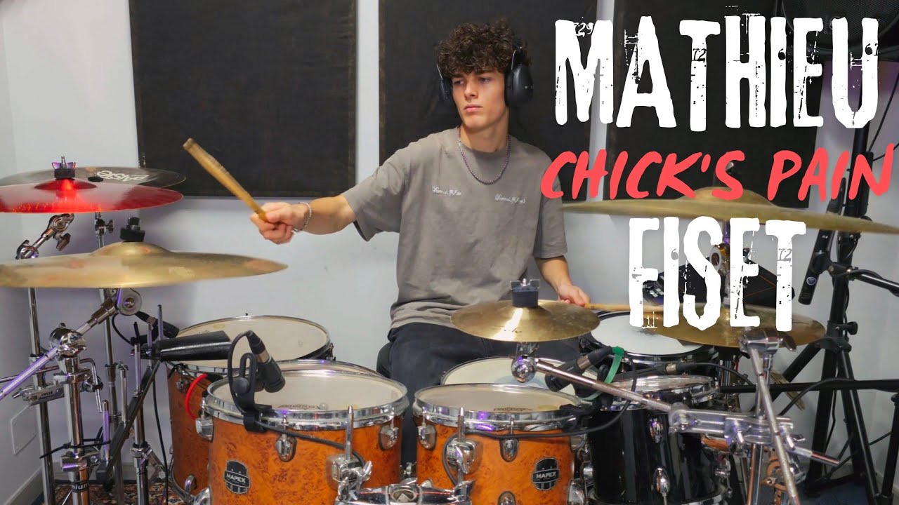  Mathieu Fiset - Chick's Pain - Yuri Abeille drum cover