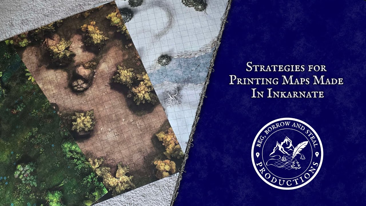 Strategies for Printing Maps