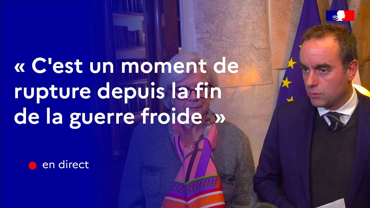 Micro-tendu du Premier ministre après la réunion avec les parlementaires sur les sujets de défense