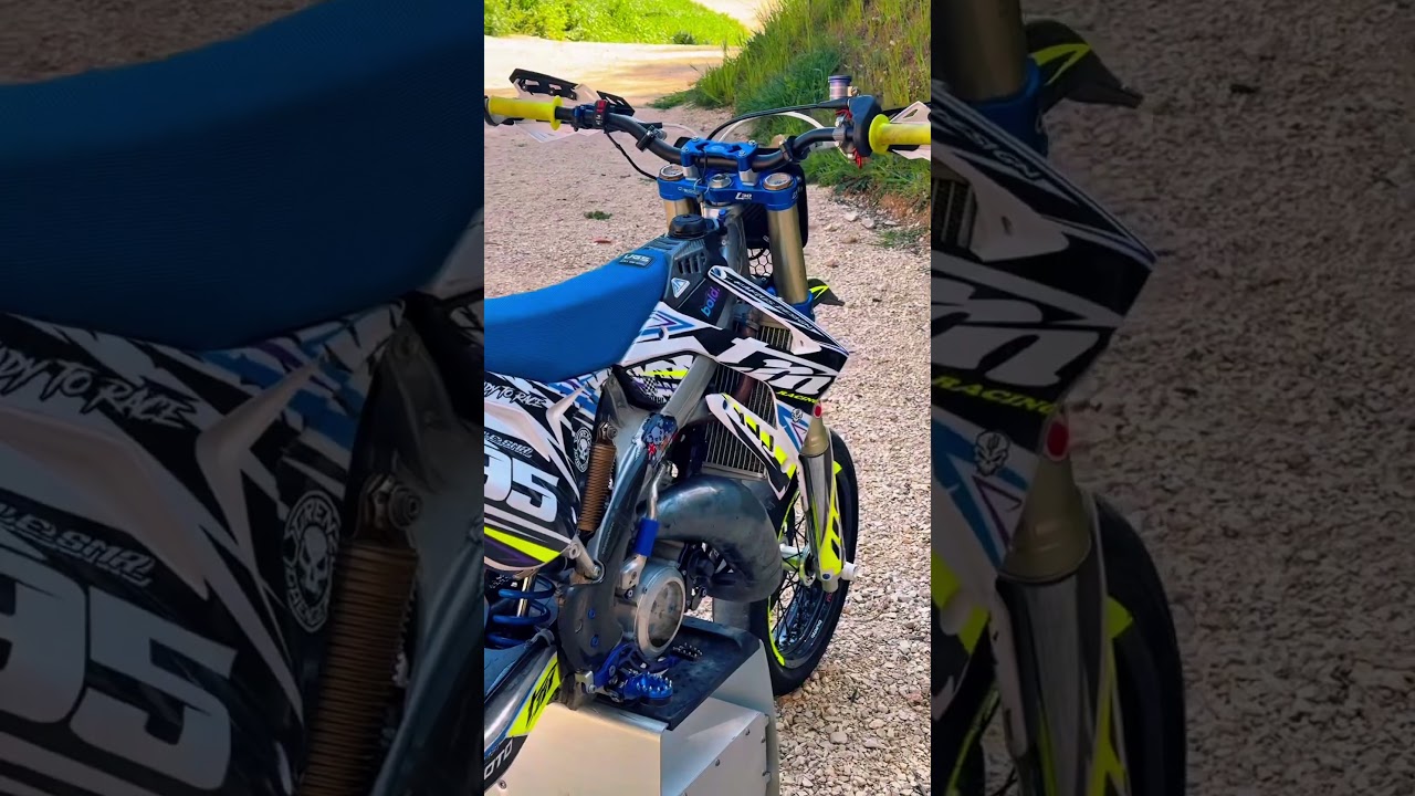 Tm 125 da 39cv 🤯 #tm#125#messicano#2stroke#supermoto