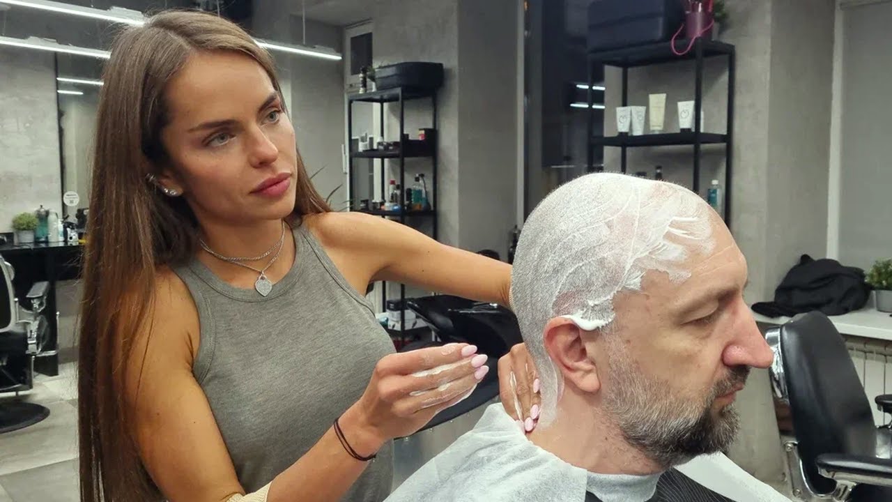 💈Gentle Touch Head & Beard SHAVE for Pleasure in My Signature Style💈