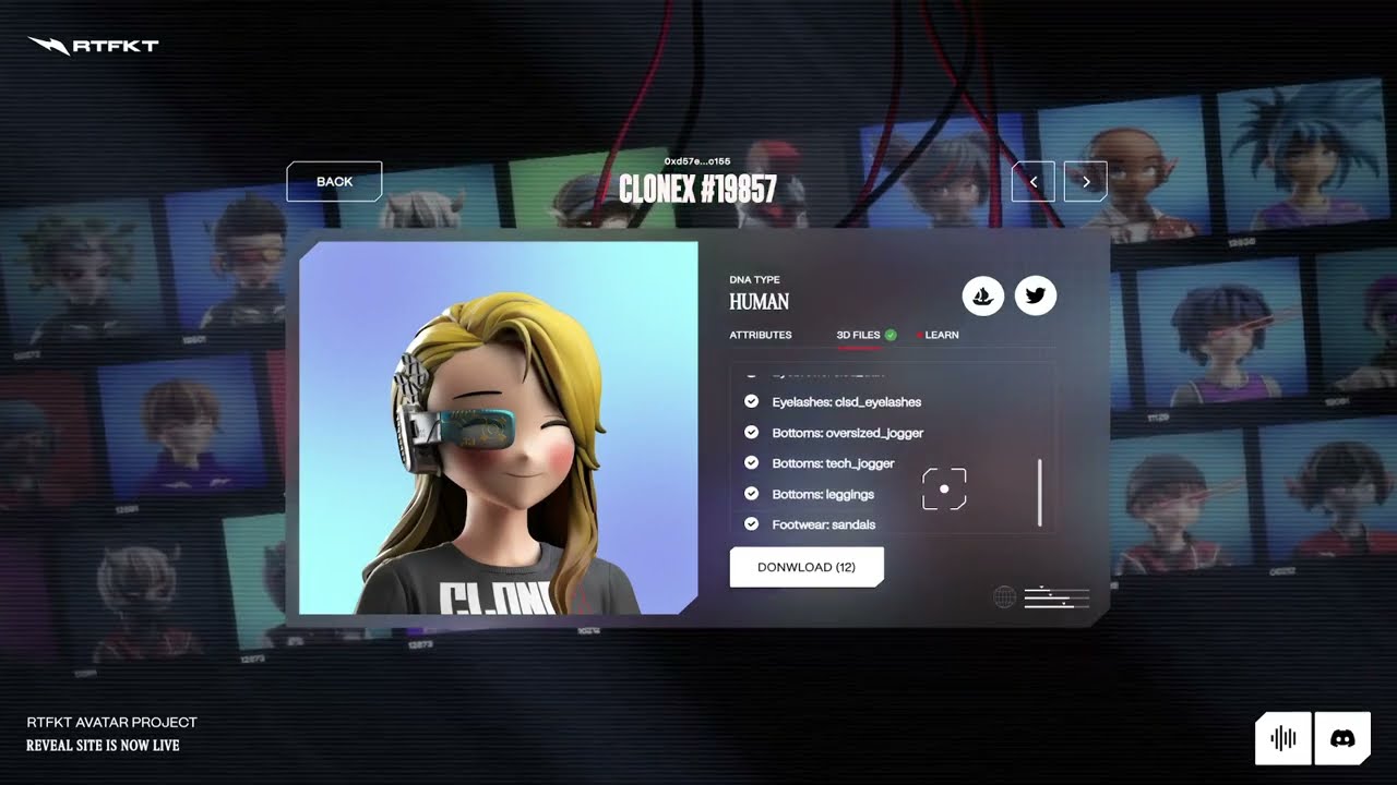 Clones Unlocked - CloneX 3D Files Are Here!