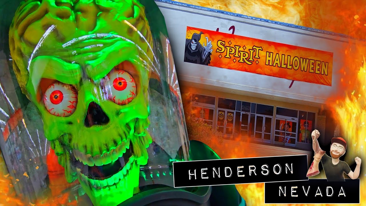 SPIRIT HALLOWEEN 2023 INSIDE ABANDONED KMART HENDERSON NEVADA MARS ATTACKS
