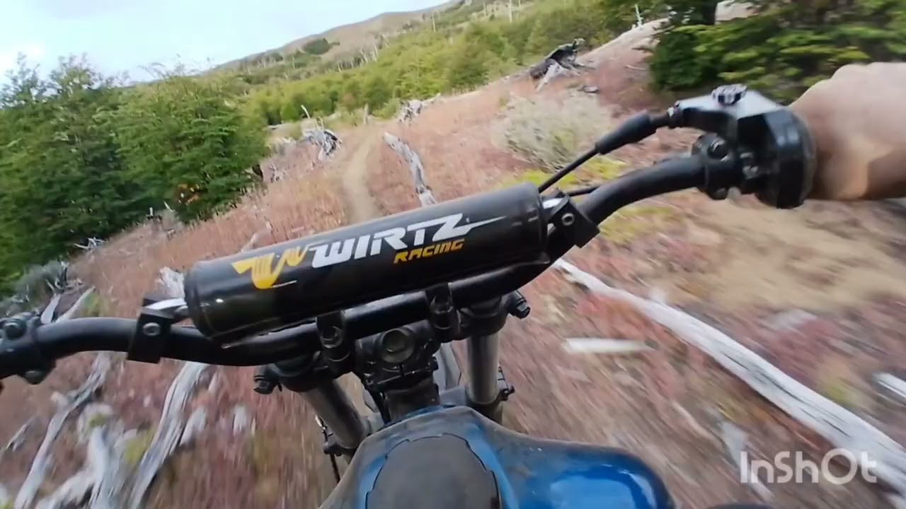 DOMINGO DE ENDURO,RIO TURBIO SANTA CRUZ ✊️🇦🇷yamaha dt 125cc 2T!!