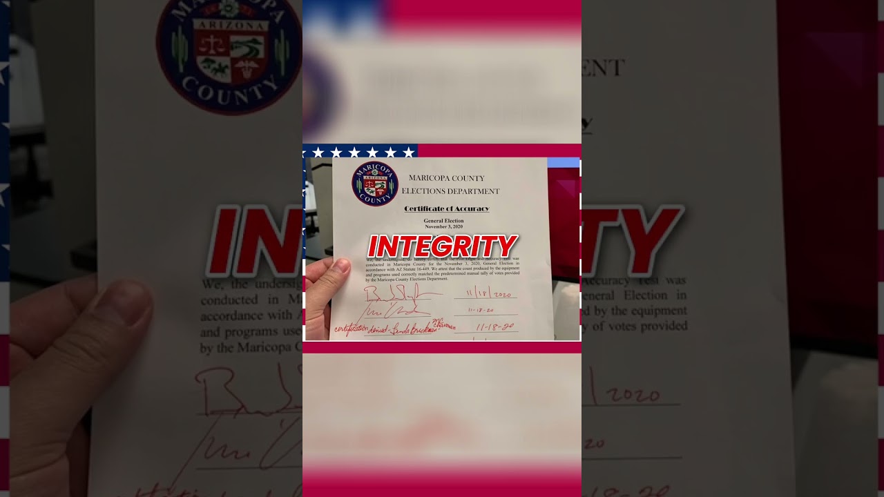 Election Integrity Questions for Arizona's 2020 Election  
