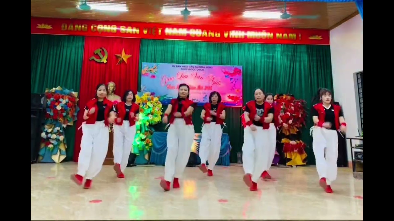 Nhảy shuffle dance: Model taking- nhóm Sức khoẻ Đoan Hùng