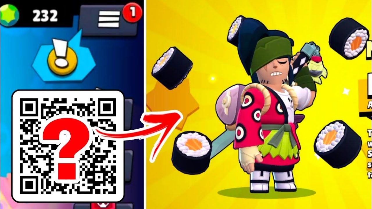 FREE KENJI ✓ QR CODES 🎁 2024 FREE REWARDS IN BRAWL STARS