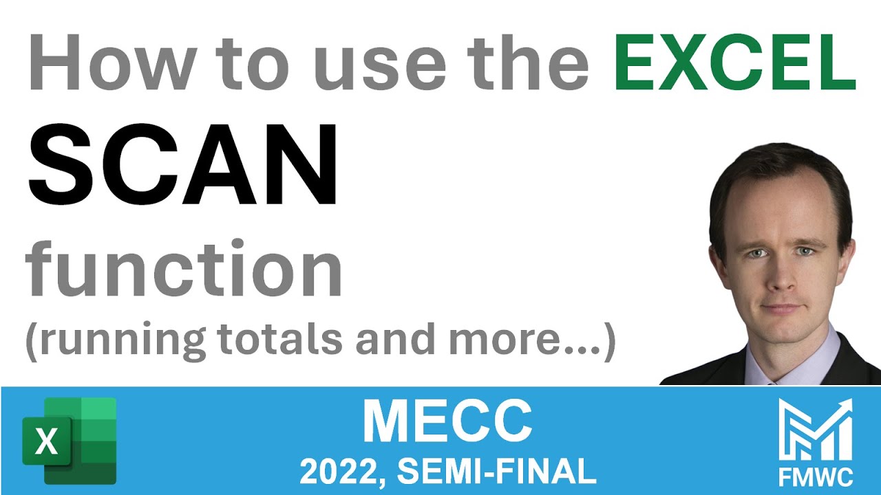 How to use the Excel SCAN function (for running totals and more)