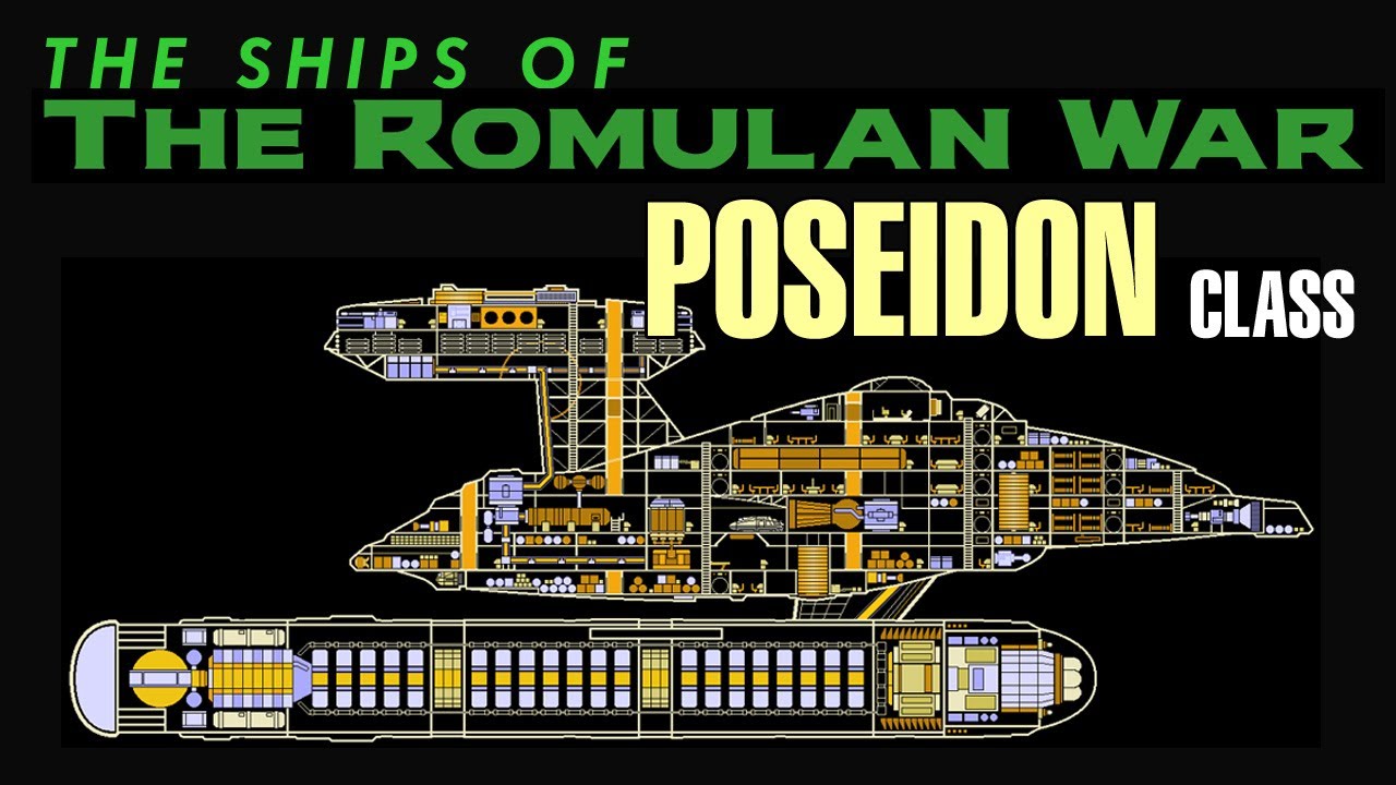 THE ROMULAN WAR: Poseidon-class destroyer