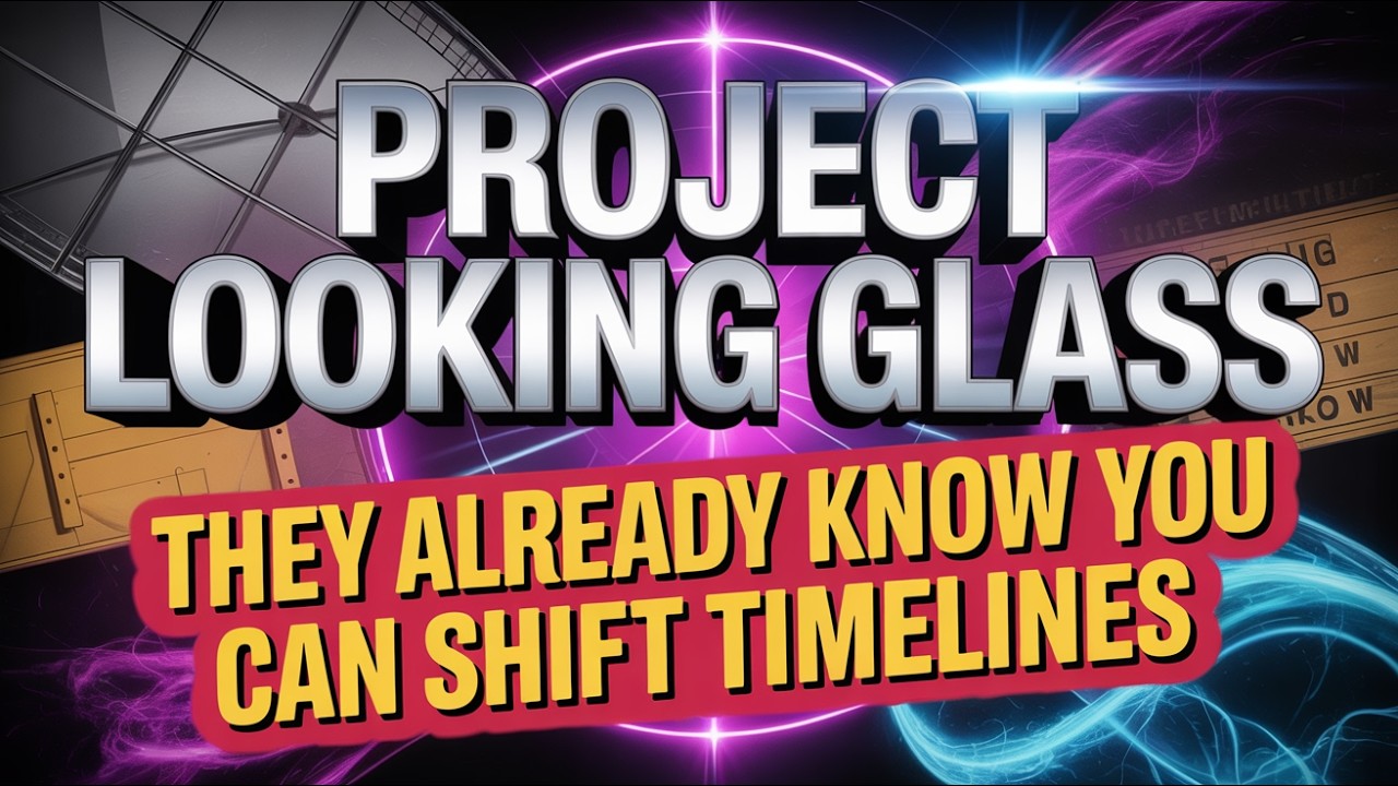 Project Looking Glass - They Already Know You Can Shift Timelines
