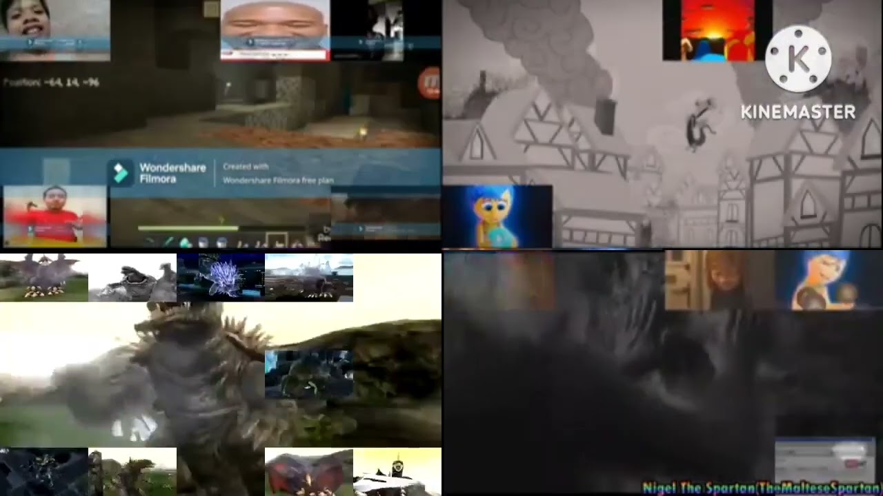 Sparta Antimatter Remix Quadparison