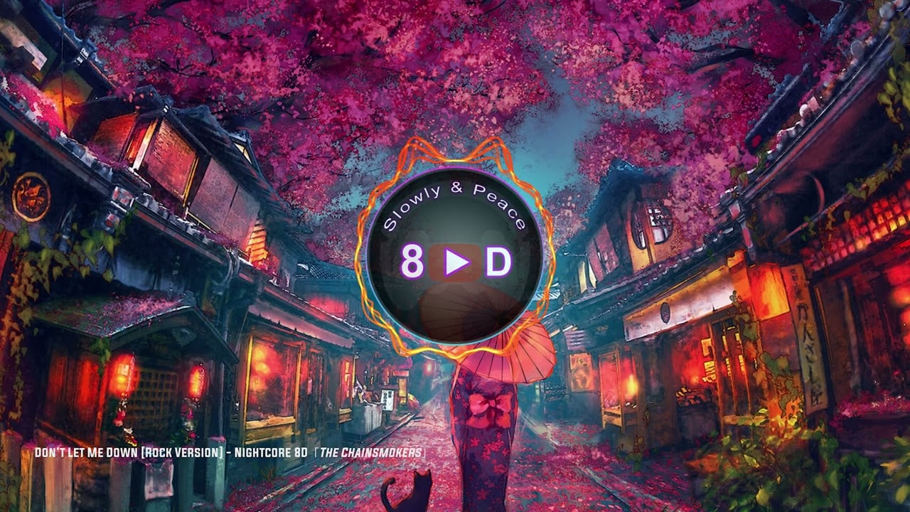 Don’t Let Me Down [Rock Version] - Nightcore 8D「The Chainsmokers」#remix  #8d #8dmusic #nightcore