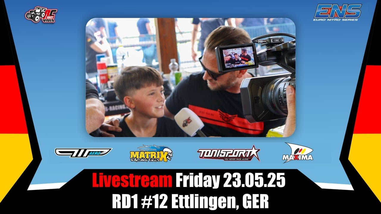ENS Euro Nitro Series R1 2025 in Ettlingen /Deutschland - Freitag 23.05.2025 - Training / Vorläufe
