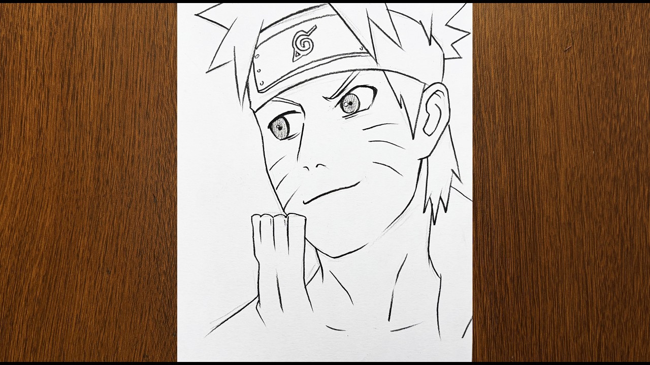 How to Draw Naruto step by step || Naruto Uzumaki drawing step by step || Drawing tutorial anime art