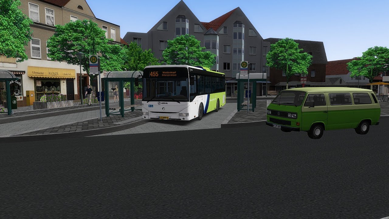 OMSI 2 | Irisbus Crossway 10m | Arriva 6252 | Landkreis Lahnau V3 | 455 | Weidenkopf