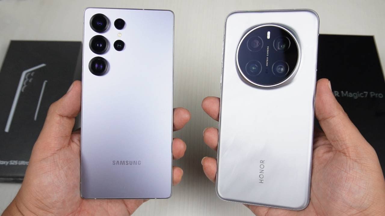 HONOR MAGIC 7 PRO VS  GALAXY 25 ULTRA: COMPARACIÓN EXTREMA