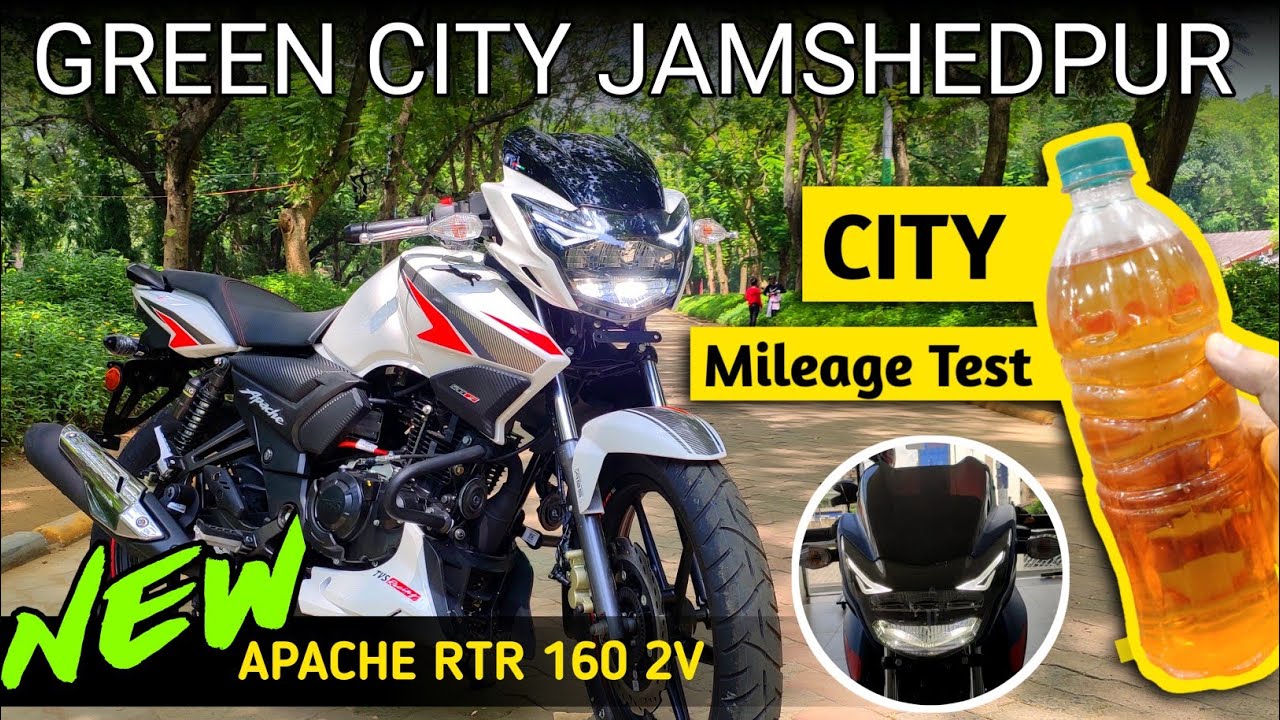 New Apache RTR 160 2V Mileage Test Video | Ride Review | Review | Hindi