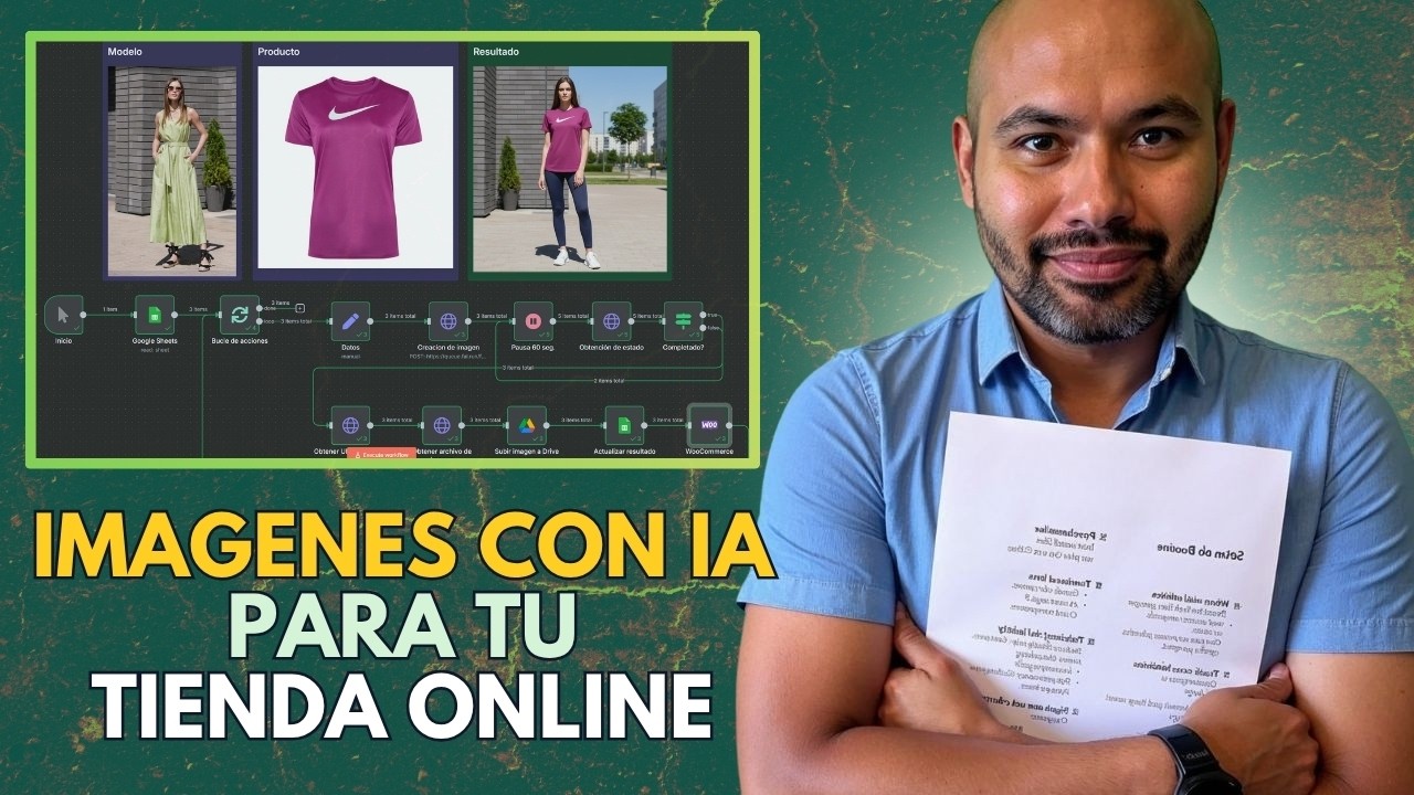 Automatizacion para Creacion de Imagenes de Productos con Nano Banana y n8n 🛍️