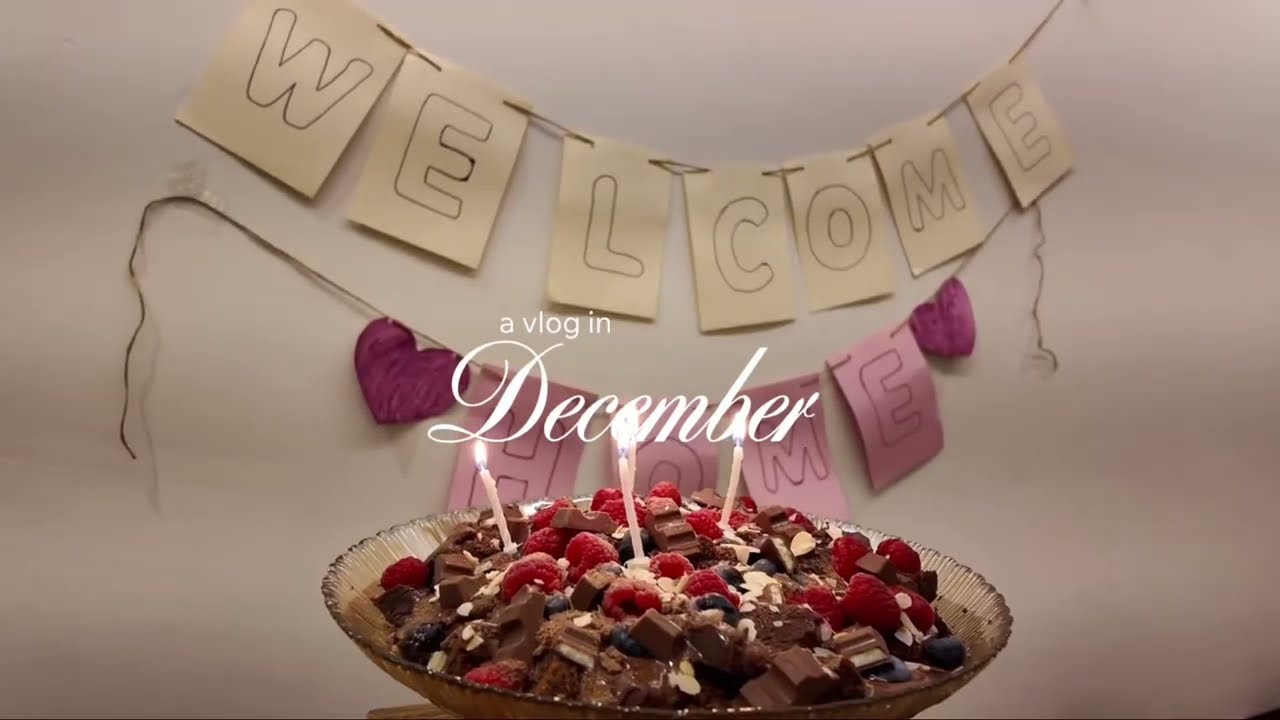 Vlog2 | Tow Days in My Life🩷: ‏ Throwing a Welcome Party for My Family 🎉🎂