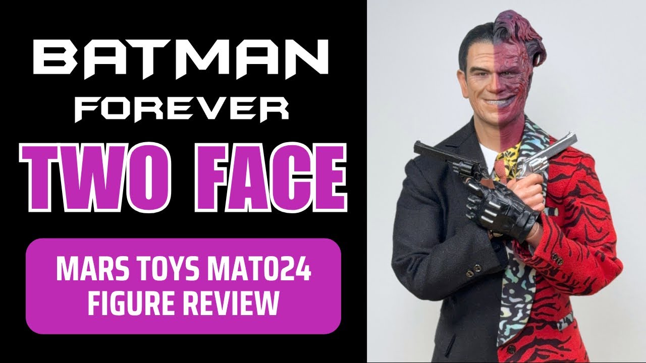 Batman Forever Mars Toys Two Face 1/6 Scale Figure Unboxing & Review