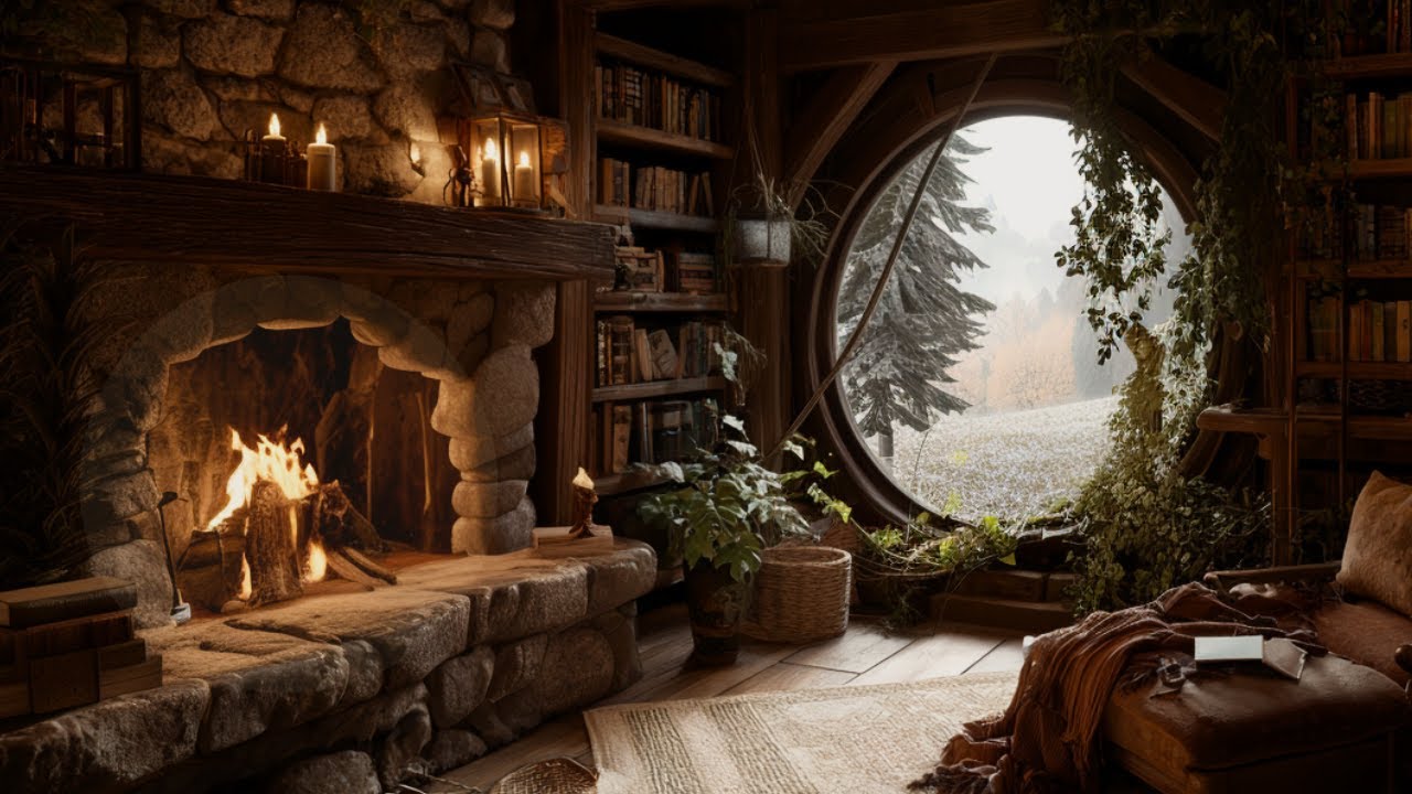 Warm Winter Hearth Ambience | Hearth and Meadow