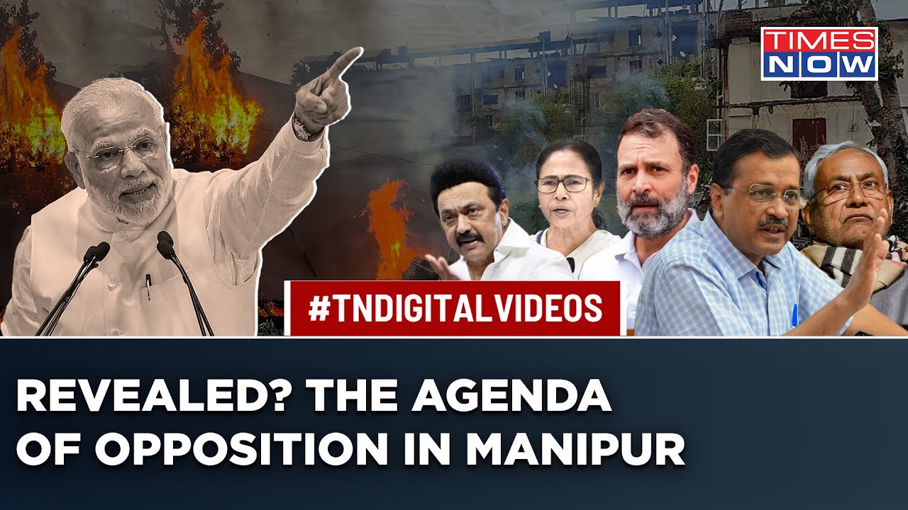 Opposition Leaders Of 16 Parties In Manipur For &lsquo;Peace Mission&rsquo;, BJP Questions Intent Of I.N.D.I.A.