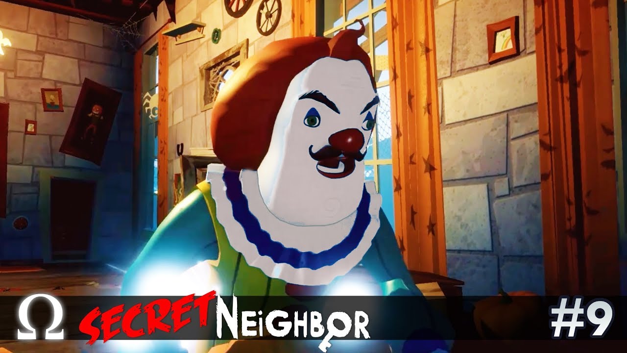 DELIRIOUS WENT FULL PENNYWISE ON US! | Secret Neighbor #9 Multiplayer W/ Friends!