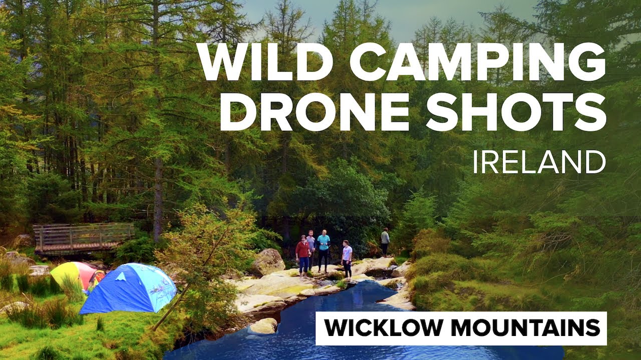 Camping in the Wicklow Mountains, Ireland | DJI Mavic 2 Pro Drone Shots
