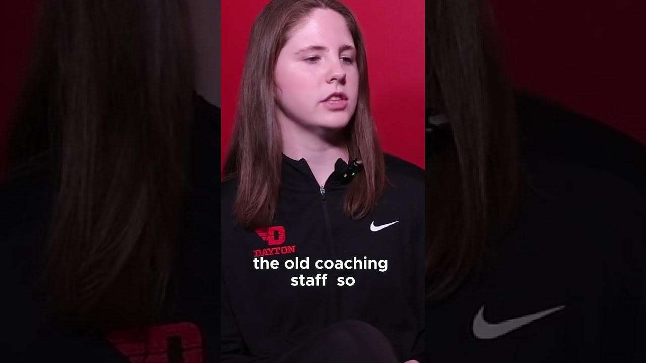 Eleanor Monyek On Newcomers To The Team! #college #basketball #collegelife #collegebasketball #sport