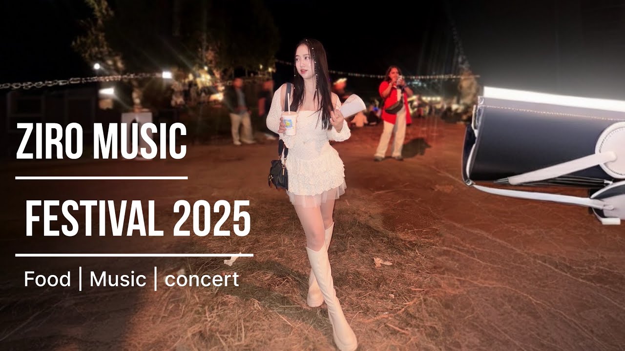Ziro musics festival 2025 |Food |Music 