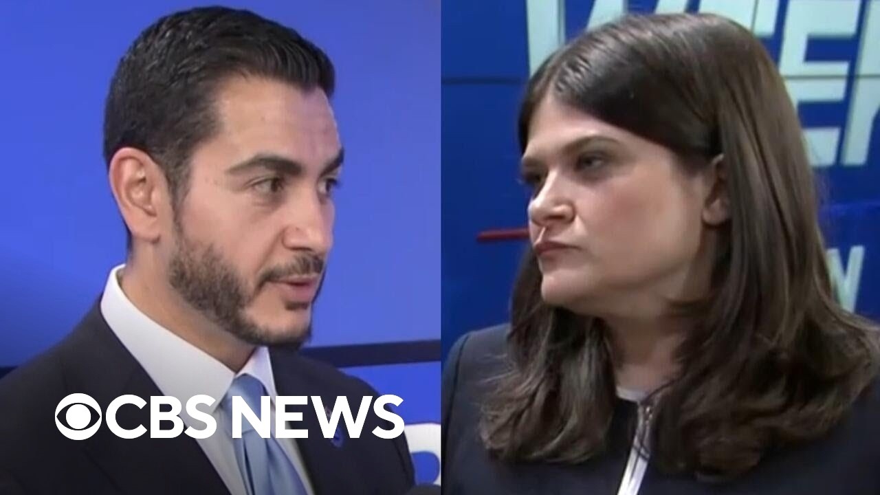 Highlights from fiery El-Sayed-Stevens Michigan Senate debate