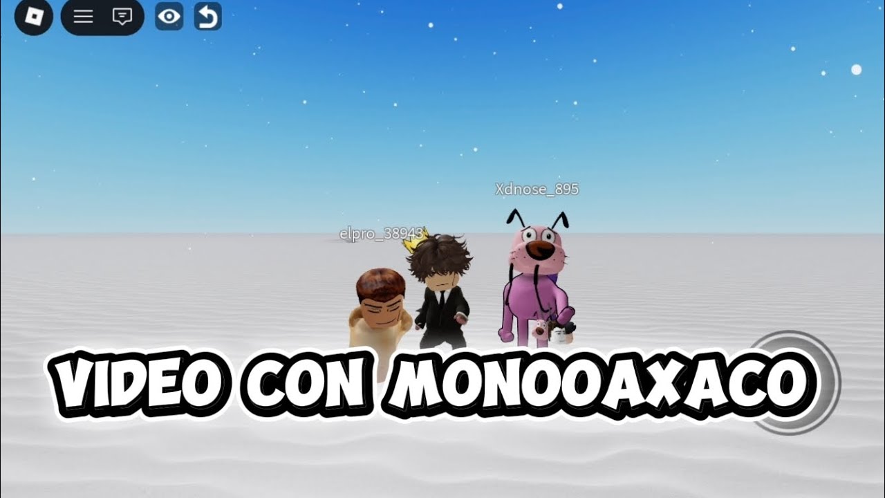 VIDEO CON MONOOAXACO (SALE MAL ME VA MAL EL INTERNET)