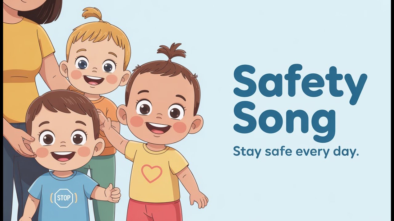 Safety Song for Kids | Stay Safe Every Day | Rainbow Tots TV