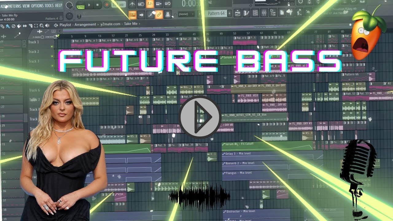 Professional Future Bass | FL Studio 20 (N4YLON)