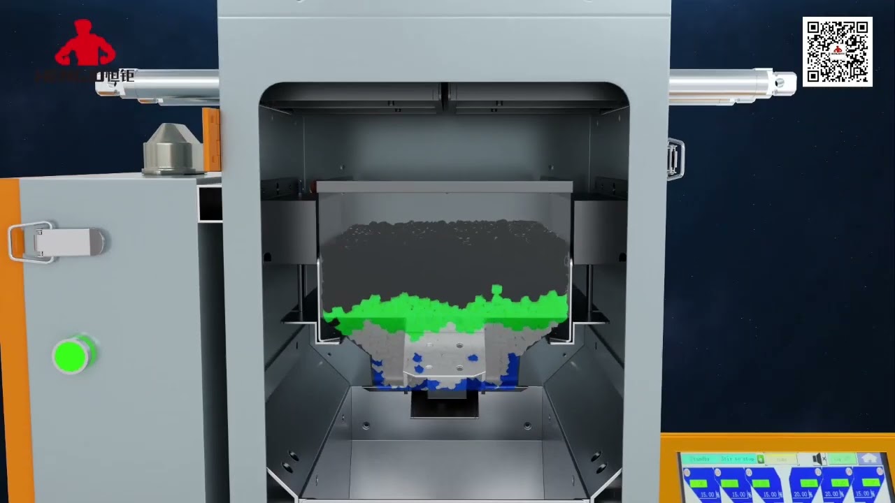 Working principle of gravimetric blender