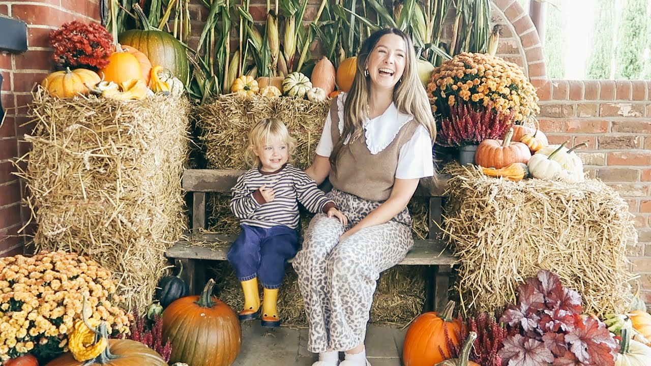 Jesienny ganek, niedzielny obiad i halloweenowe zakupy